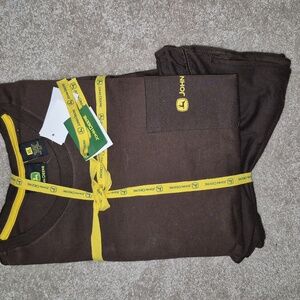 John Deer Mens Pajama 2 Piece Set XL